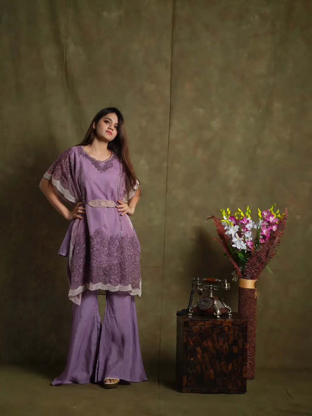 Exquisite Upstyled Kaftan Set