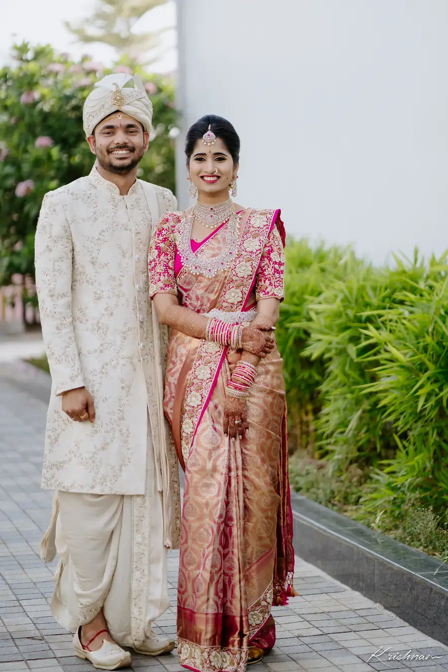 Dreamy Dusk - Embroidered Wedding Sherwani Set
