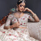 Silk Serenity - Embroidered Designer Bridal Lehenga