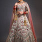 Silk Serenity - Embroidered Designer Bridal Lehenga